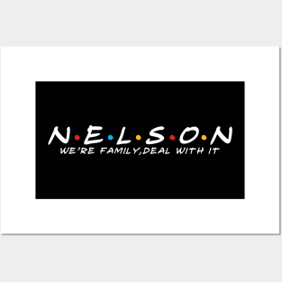 The Nelson Family Nelson Surname Nelson Last name Posters and Art